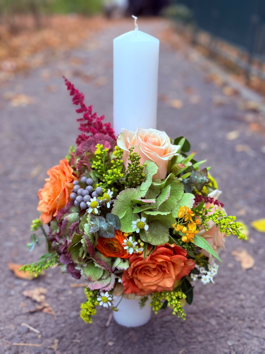Lumânări florale “Răsărit de Toamnă” [4]
