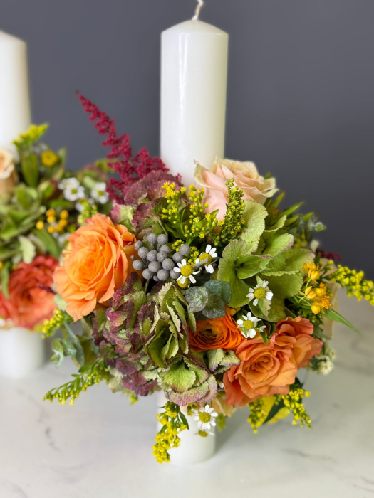 Lumânări florale “Răsărit de Toamnă” [3]