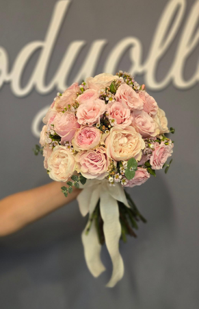 Evenimente - Buchet mireasă „Blush Elegance”