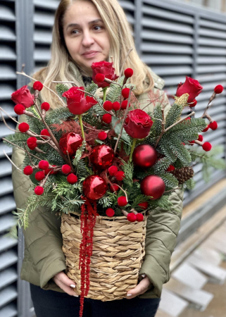 Craciun - Aranjament de Craciun Bradul din Cos