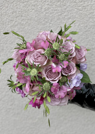 Evenimente - Buchet de mireasa sau nasa mov