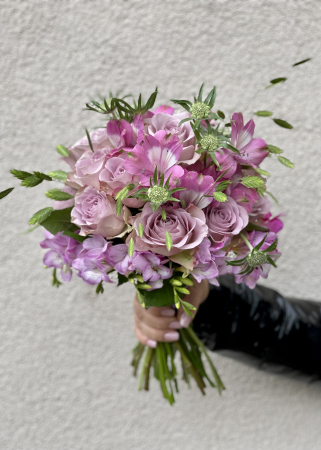 Buchet de mireasa sau nasa mov [1]