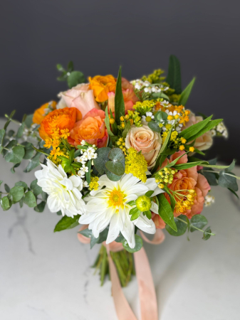 Buchet de mireasa/nasa în nuanțe calde – Rodyolla Charm [2]