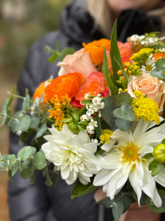 Buchet de mireasa/nasa în nuanțe calde – Rodyolla Charm [3]