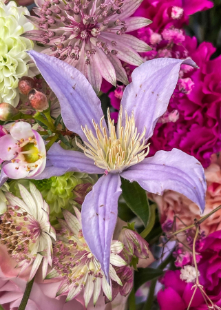 Buchet in forma de inima "Soapte de iubire" [4]