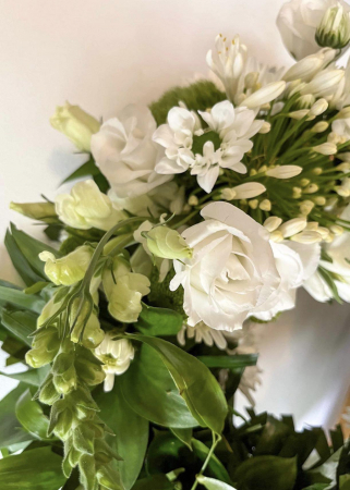 Coroana Funerara cu Lisianthus [1]