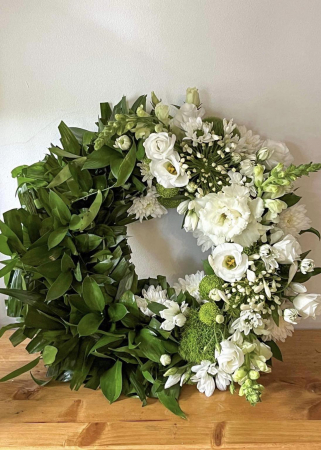 Coroana Funerara cu Lisianthus [2]