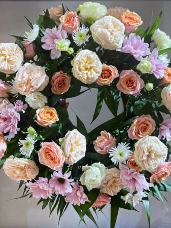 Coroana funerara pastel Cu gandul la tine [1]