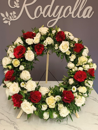 Coroană funerară „Respect și Lumină” - Rodyolla [2]