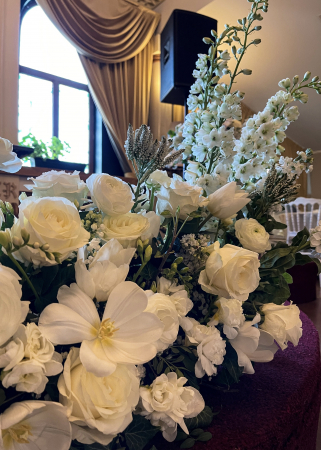 Decor floral scena pentru evenimente speciale [2]