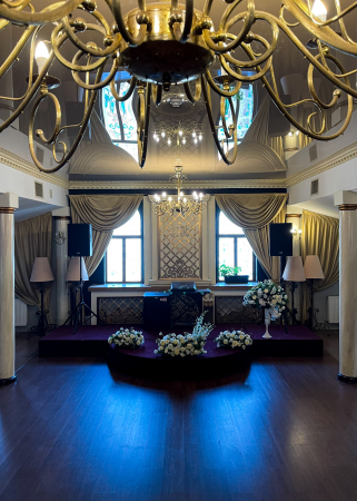 Decor floral scena pentru evenimente speciale [4]