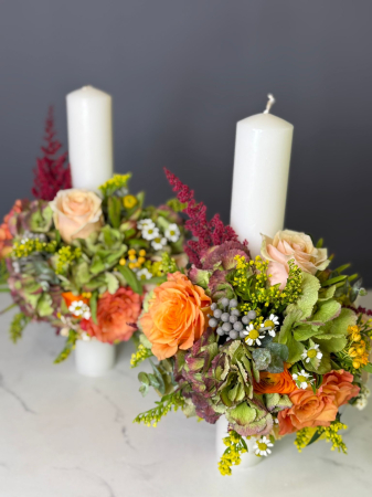 Lumânări florale “Răsărit de Toamnă” [1]