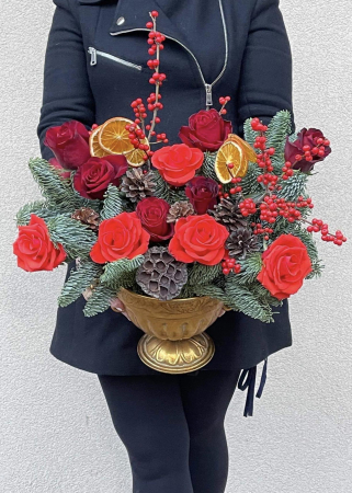 Craciun - Aranjament impunator "Regal Style"