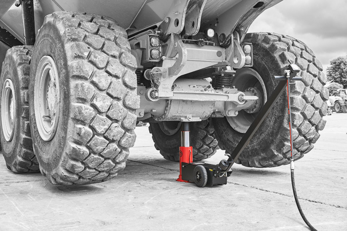 Cric pneumatico-hidraulic pentru autovehicule grele 30 tone Chicago Pneumatic CP85031 [3]