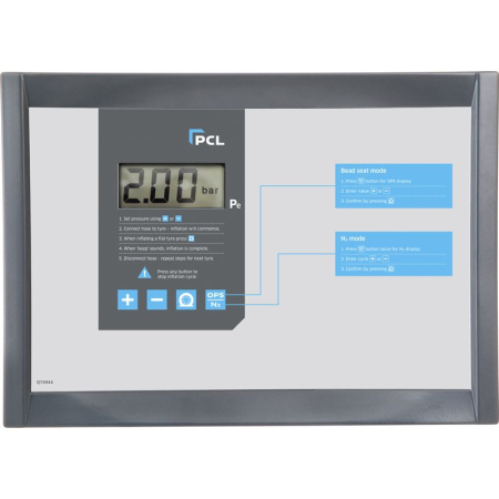 Pneumatice - Aparat electronic programabil pentru umflarea automata a rotilor PCL ACCURA D12