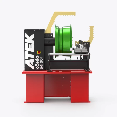 Echipamente service auto si vulcanizari - Masina de indreptat jante Atek Konig 5400