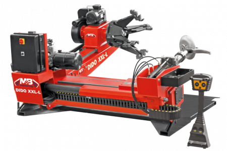 Echipamente service auto si vulcanizari - Masina dejantat anvelope camioane, prindere jante 14”-42/60” M&B Engineering DIDO XXL-L Italia