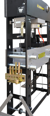 Presa  pneumatico-hidraulica 75 tone Rodcraft WP75P [2]