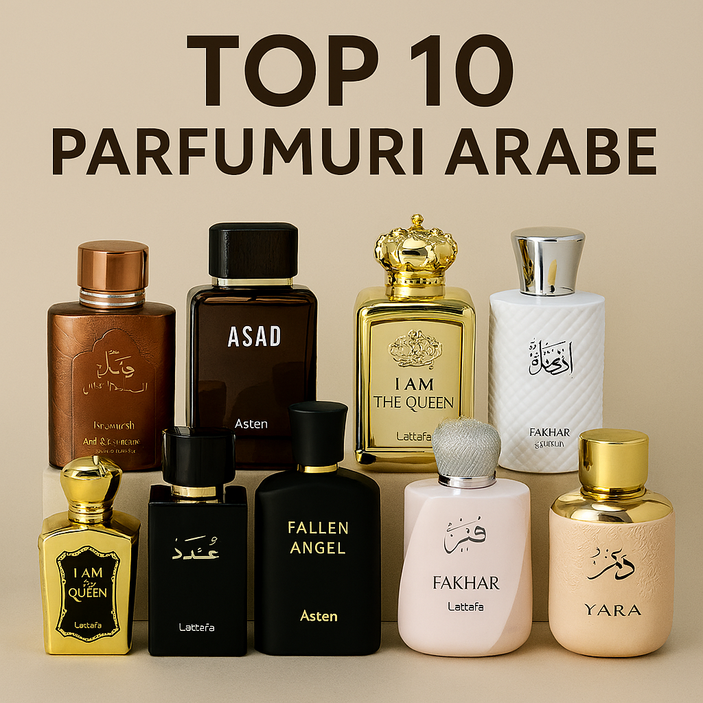 🌟 Top 10 Parfumuri Arabesti – Cele mai iubite arome orientale în 2025