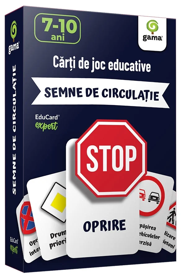 Carti si caiete de colorat 11% - Carti de joc Semne de Circulatie