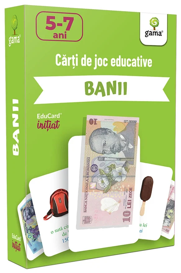 Carti si caiete de colorat 11% - Carti de joc Banii