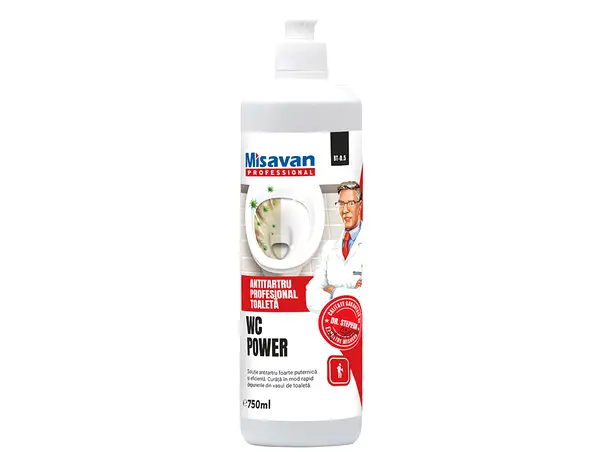 Produse de curatenie - MISAVAN ANTITARTRU TOALETA WC POWER 750ML
