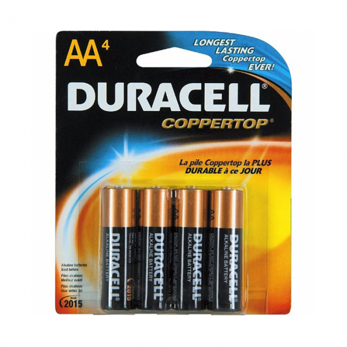 BATERIE DURACELL AA R6 4/SET [1]