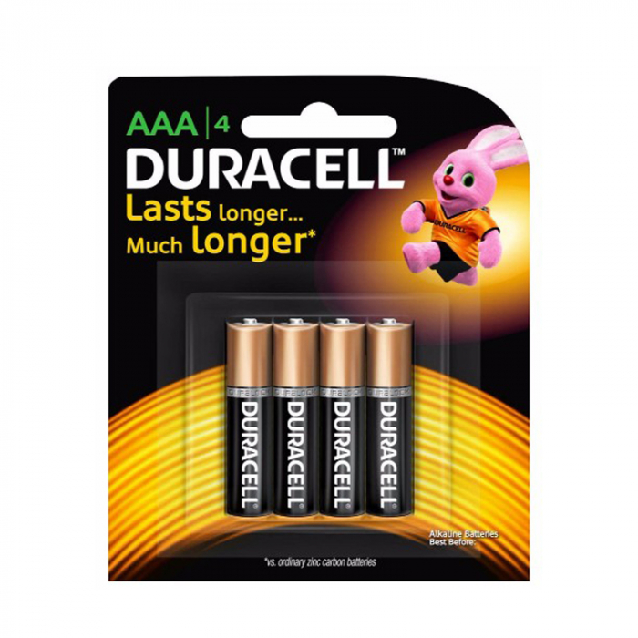 BATERIE DURACELL AAA R3 4/SET [1]