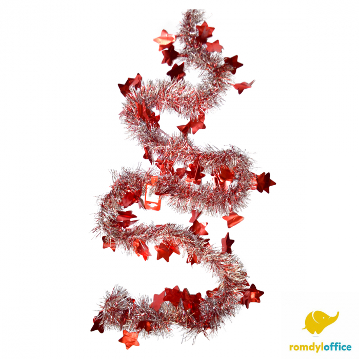 Beteala decorativa rosie 2m Christmas [1]