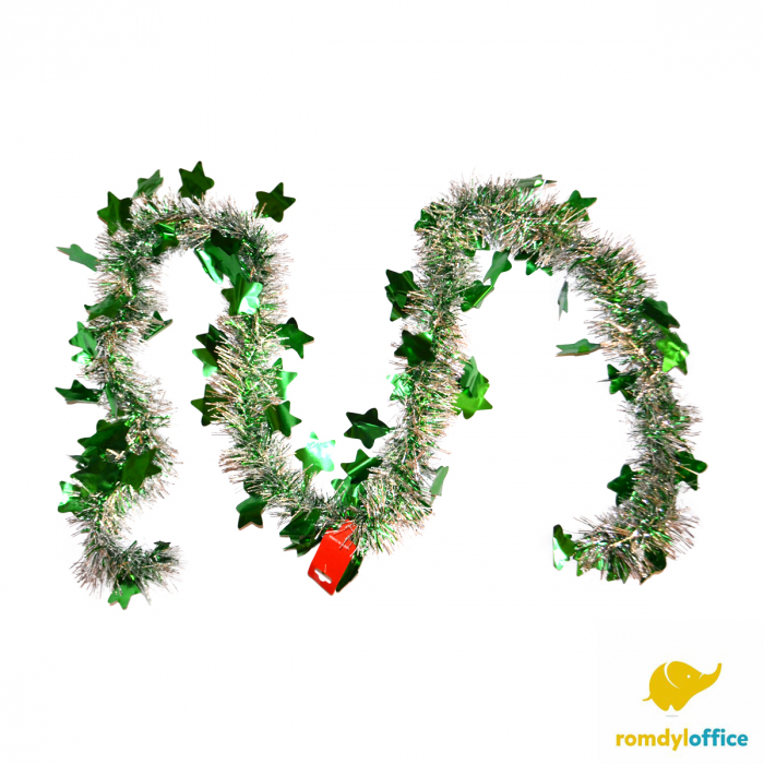 Beteala decorativa verde 2m Christmas [1]