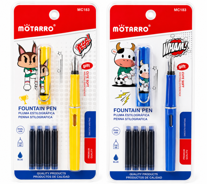 Blister set stilou cu rezerve [1]