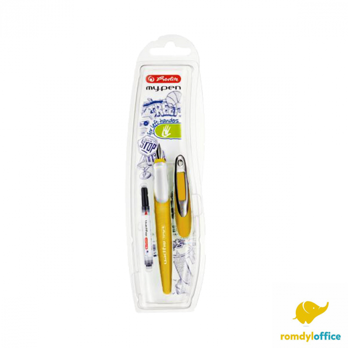 Blister Stilou My Pen Penita L Galben/Alb [1]