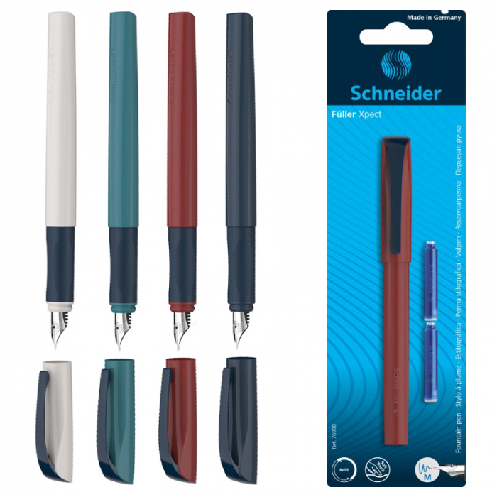 Blister Stilou Vivaz Xpect, 2 rezerve, SCHNEIDER [1]