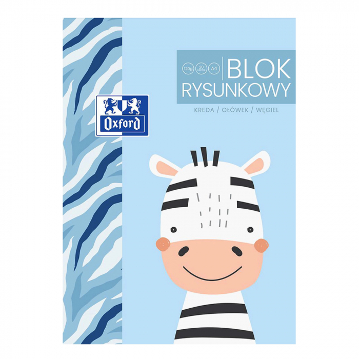 Bloc desen A4 20F 120G Oxford Zebra [1]