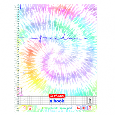 Caiet A4 80 file spira, matematica New Batik [1]