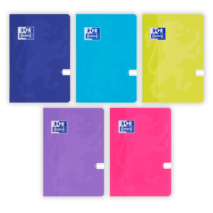 Caiet Oxford A5 48 file dictando 90g Touch Trend [1]
