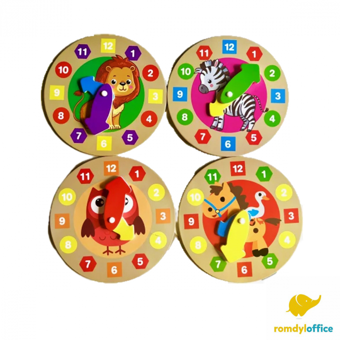 Ceas din lemn 22*22cm [1]