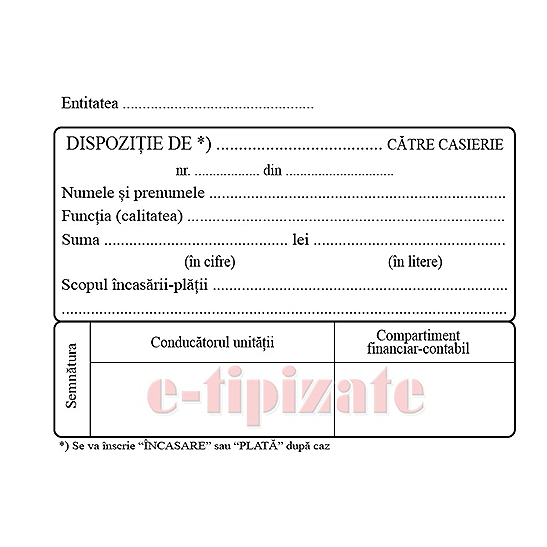 DISPOZITIE PLATA CATRE CASIERIE A6 OFFSET [1]