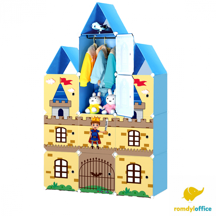 Dulap modular 10 cuburi castel 110*37*164cm [1]