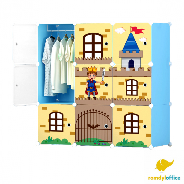 Dulap modular 9 cuburi 110*37*110cm [1]