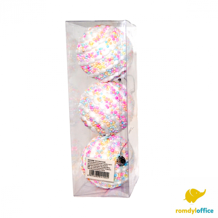 Globuri Christmas 8cm 3/set [1]
