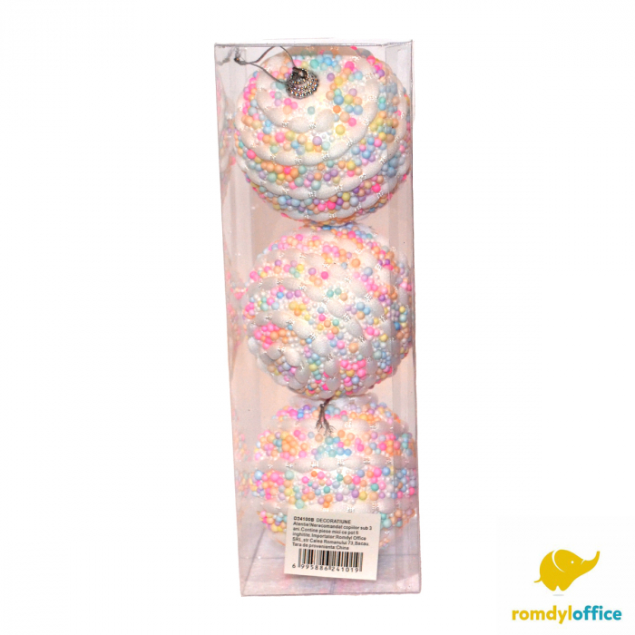 Globuri Christmas 8cm 3/set [1]