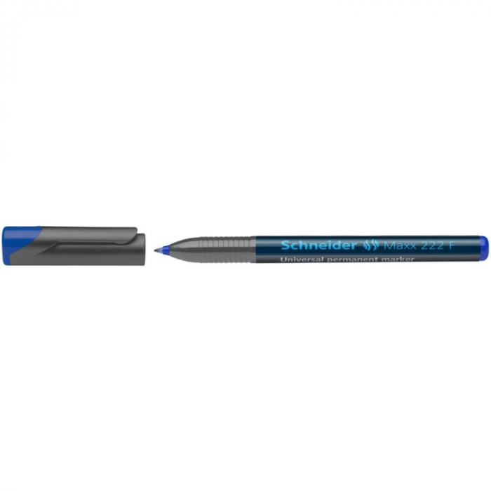 Marker permanent universal, Maxx 222 F, albastru [1]