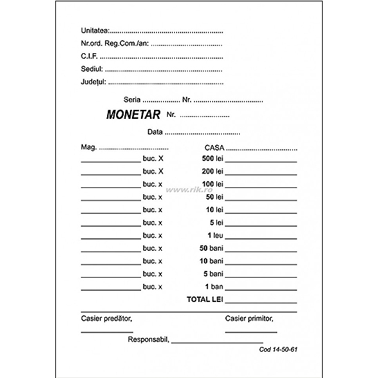 MONETAR A6 - AUTOCOPIATIVA (CARNET) [1]