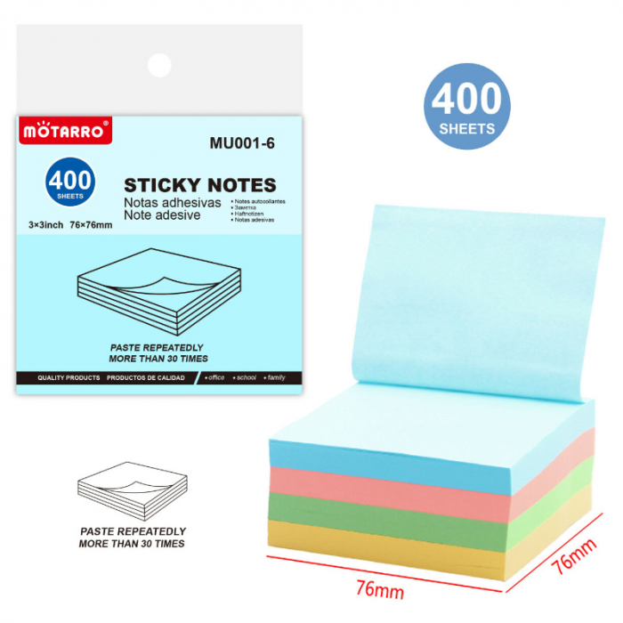 Notes adeziv 76*76mm 400 file [1]