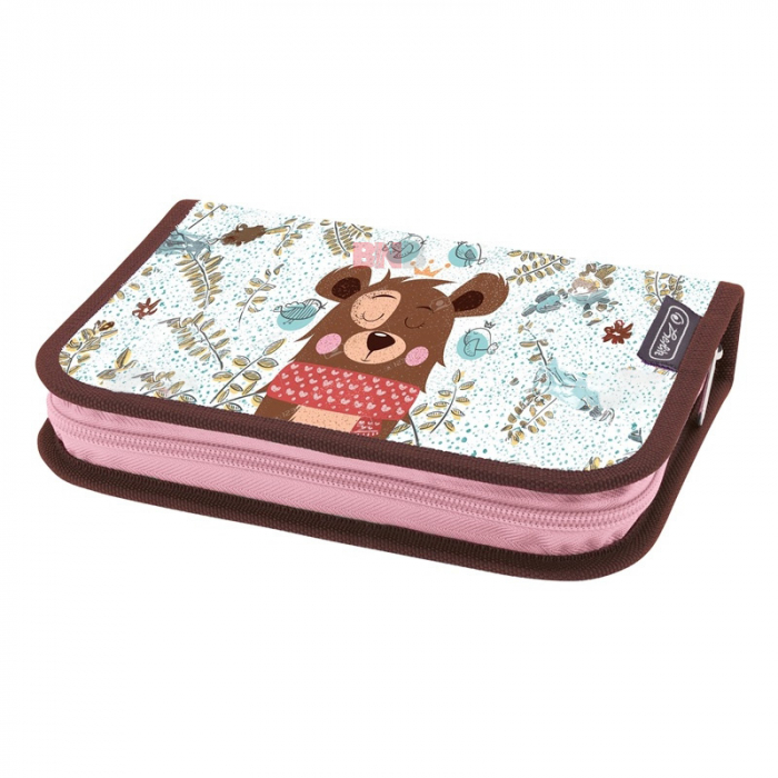 PENAR ECHIPAT,34 PIESE,2 ABSTRACT BEAR [1]