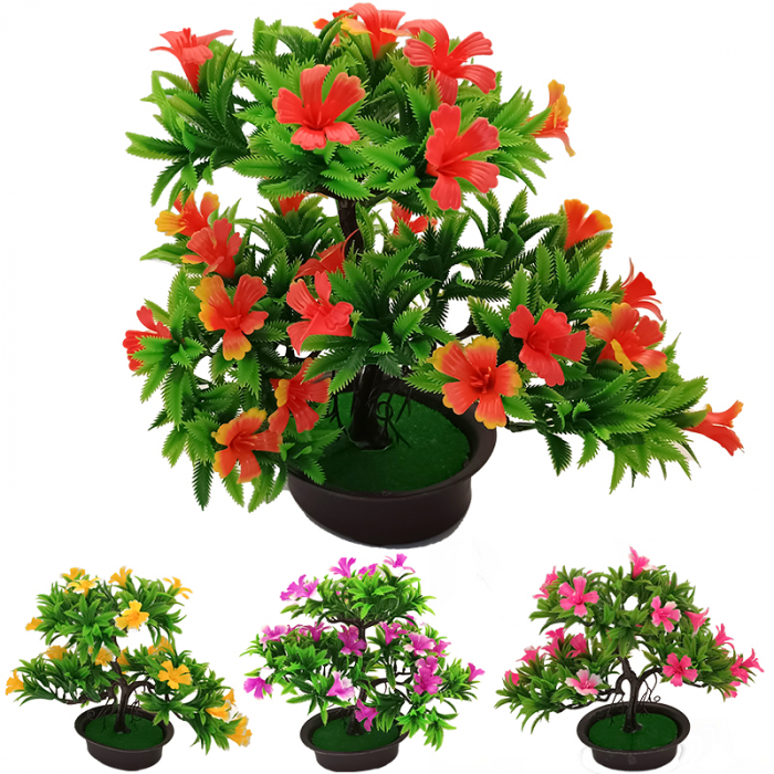 Planta decorativa flori 28 cm [1]