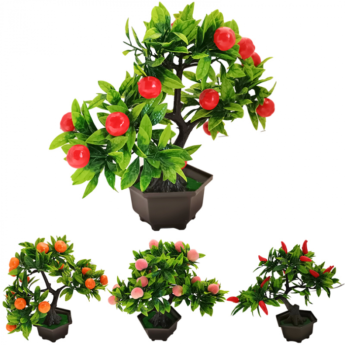 Planta decorativa fructe/legume 26 cm [1]