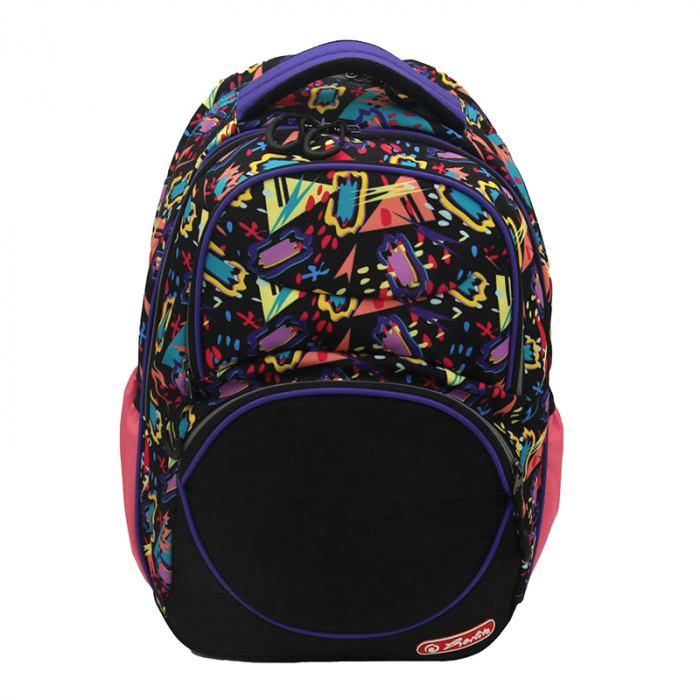 Rucsac Zipper Cube 43*29*22 cm Comic Shapes [1]