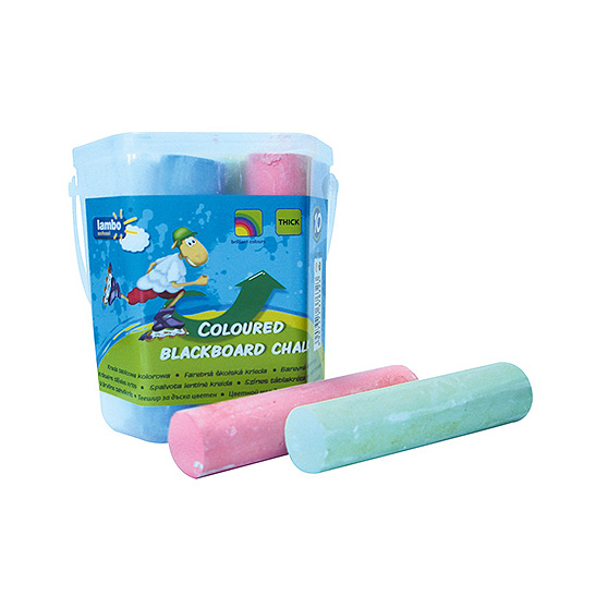 Creta Colorata JUMBO, 10 Culori, Cu Galetusa [1]